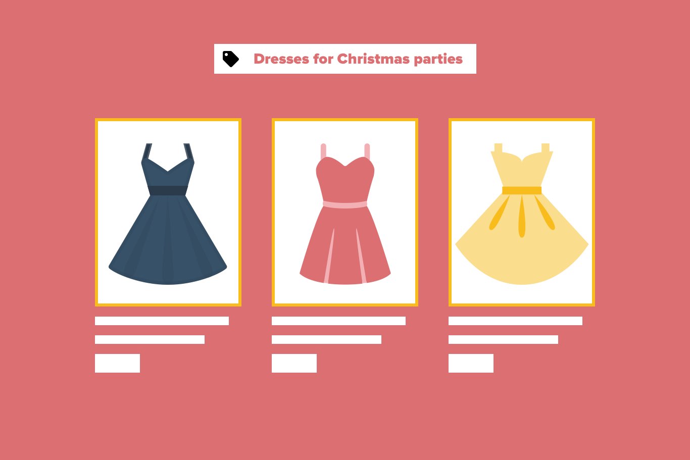 Seasonal ranges on ecommerce