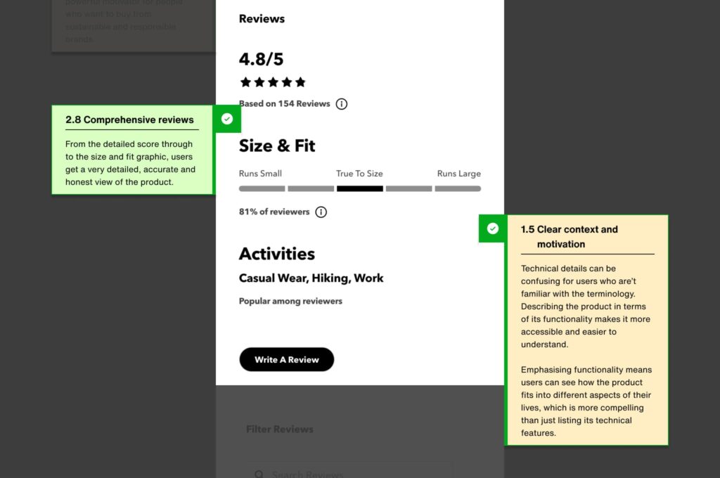what a comprehensive review within context looks like