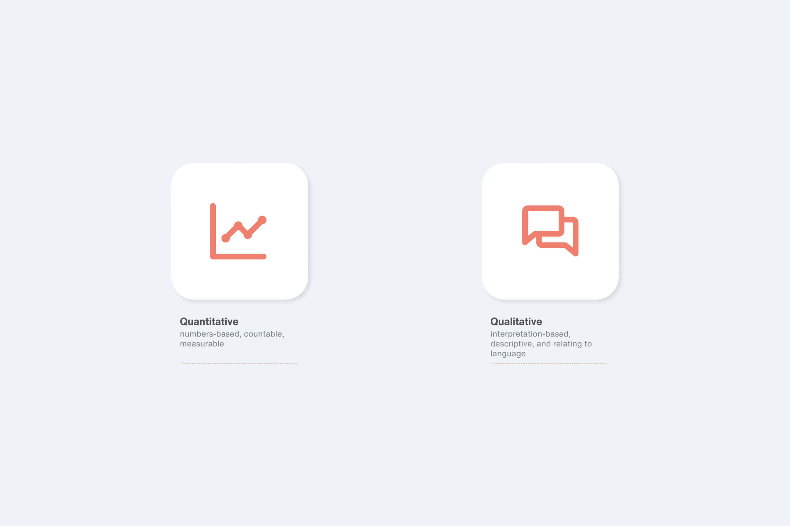examples of Quantitative vs Qualitative Data