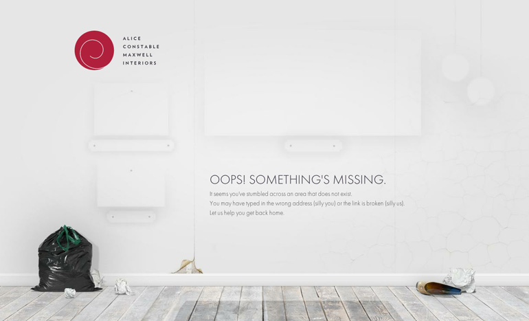 acm example of error page