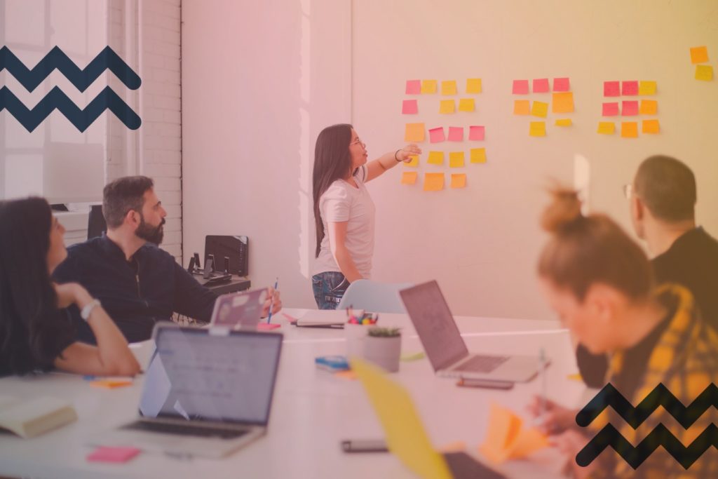 photo of team meeting