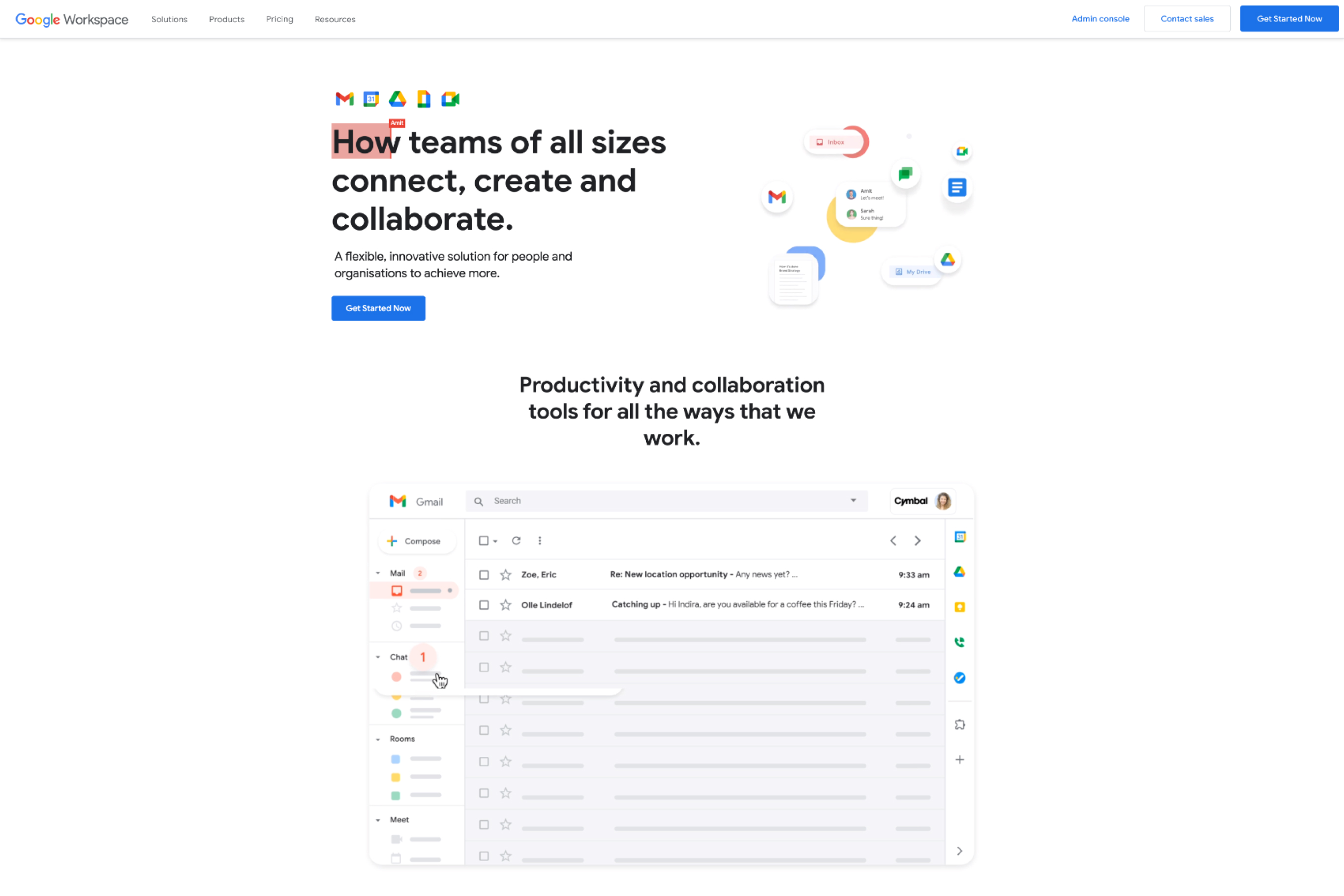 G-Suite has a comprehensive range of tools that make collaboration simple.