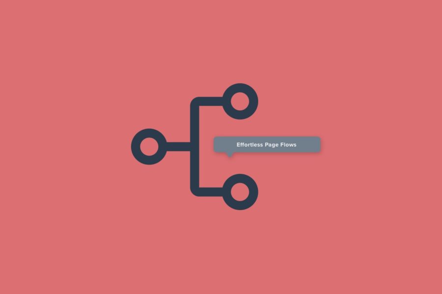 illustration of effortless page flows