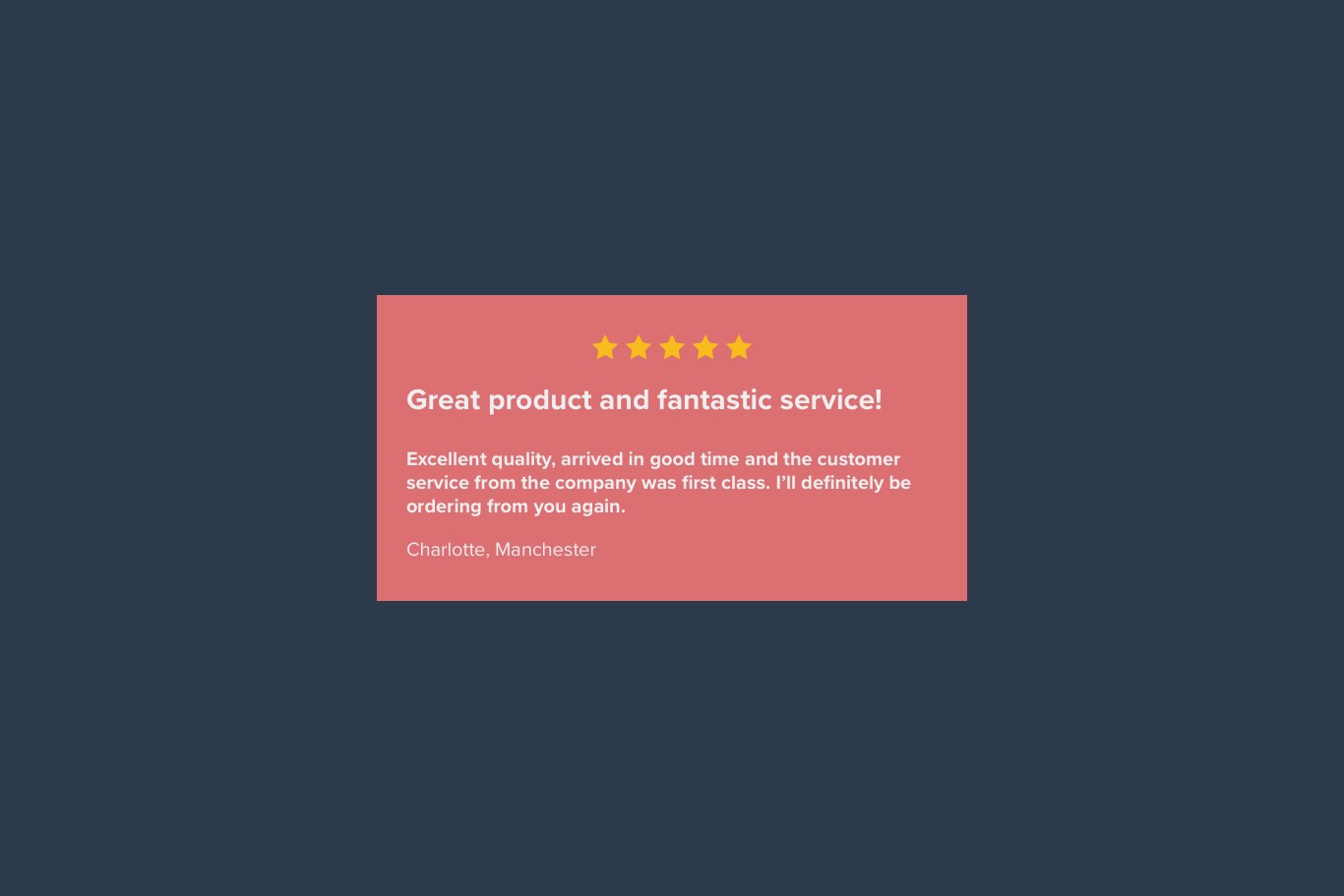 Genuine reviews with trusted providers are the most popular way to social proof your products/services.