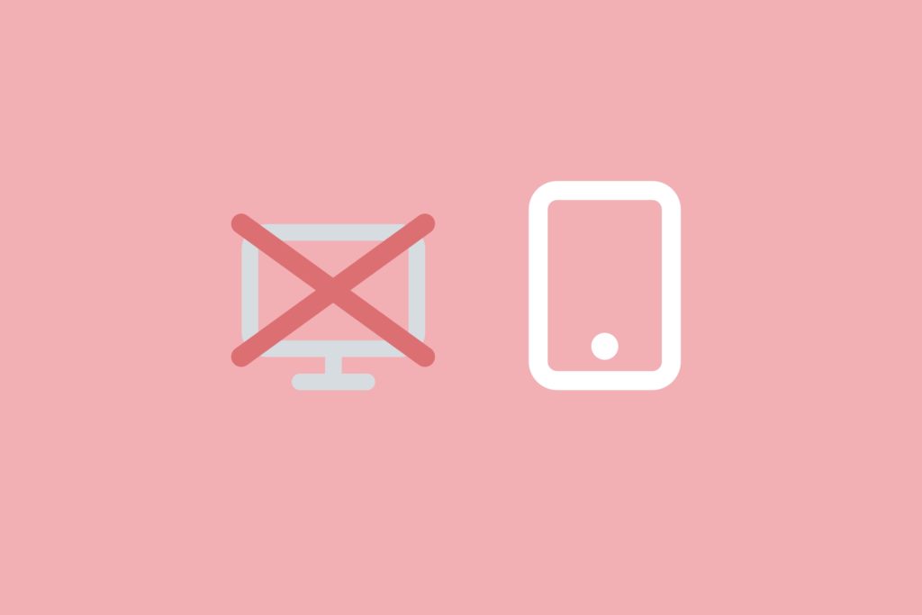 Mobile first icon