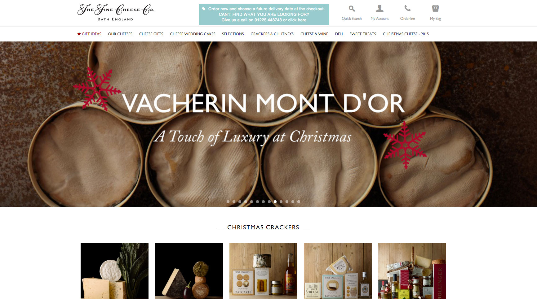 thefinecheeseco Food & Drink Ecommerce Websites