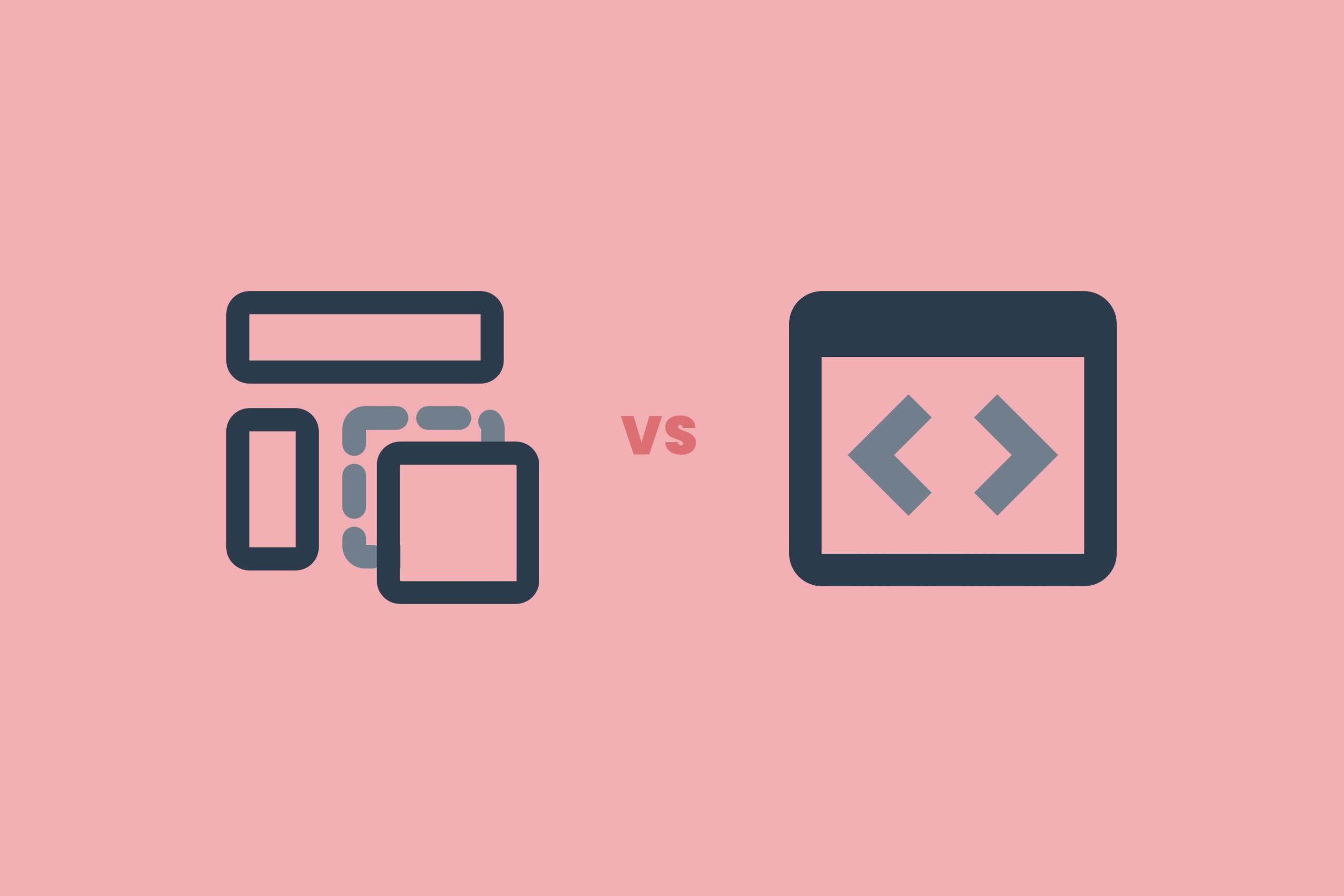 illustration of website design templates