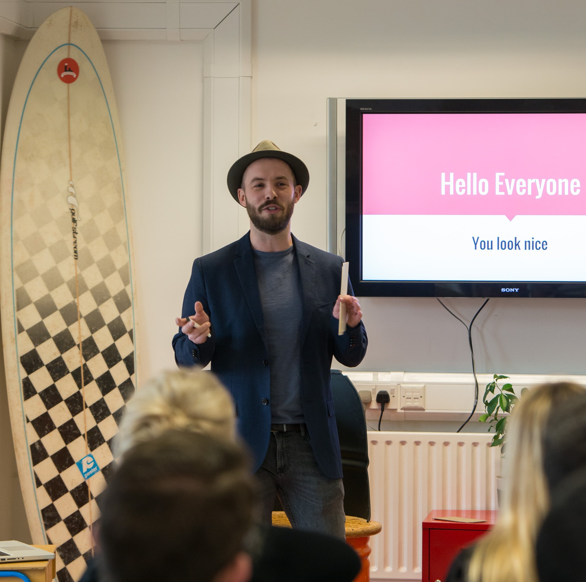 Andy Thorne at Factory Pattern Talking about User Experience