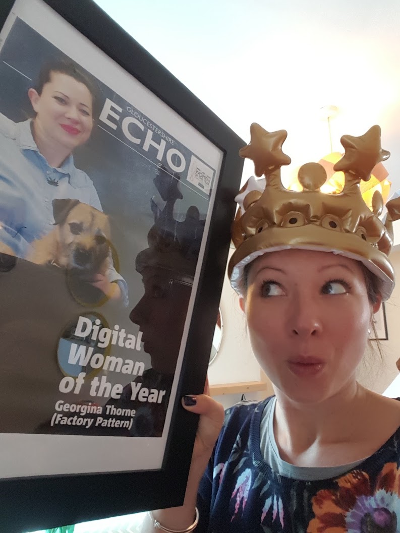Georgina Thorne, Factory Pattern - Gloucestershire Women of the Year Awards 2016