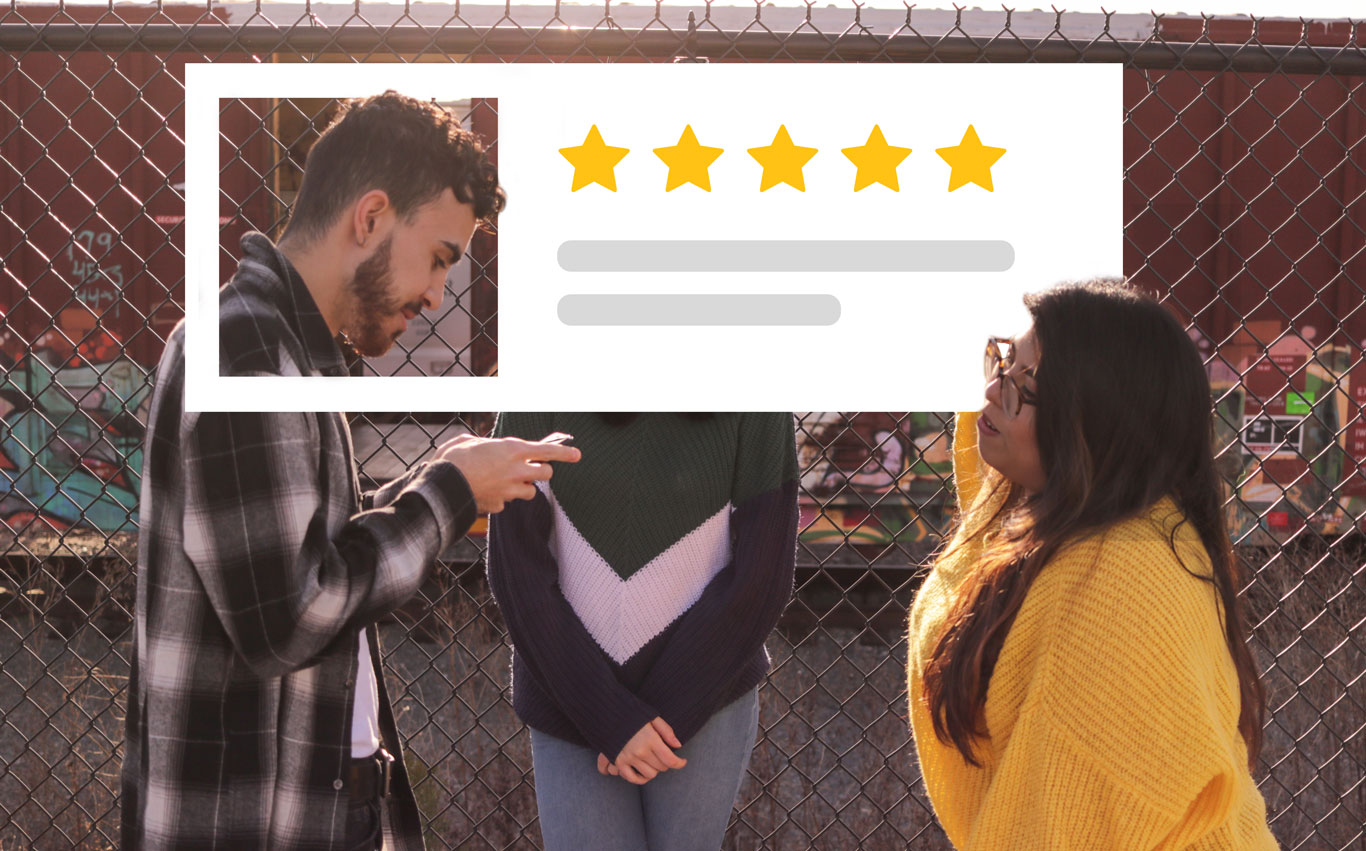online reviews