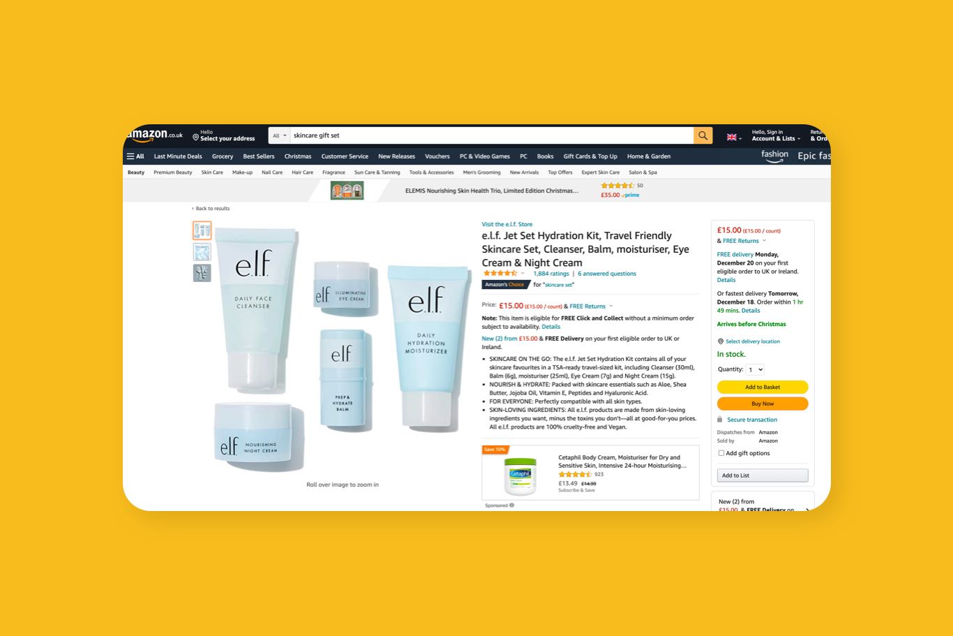 Using amazon as keyword research for ecommerce